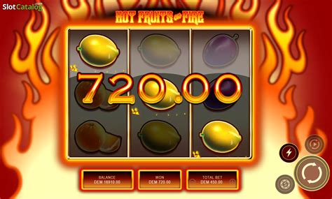 Hot Fruits On Fire Slot - Play Online